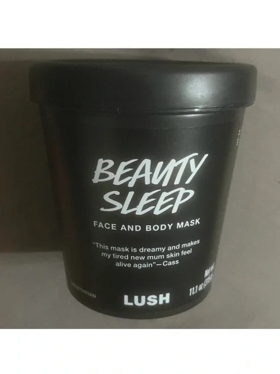 LUSH New Face and Body Mask Beauty Sleep 11.1 OZ Made Canada - Picture 1 of 6